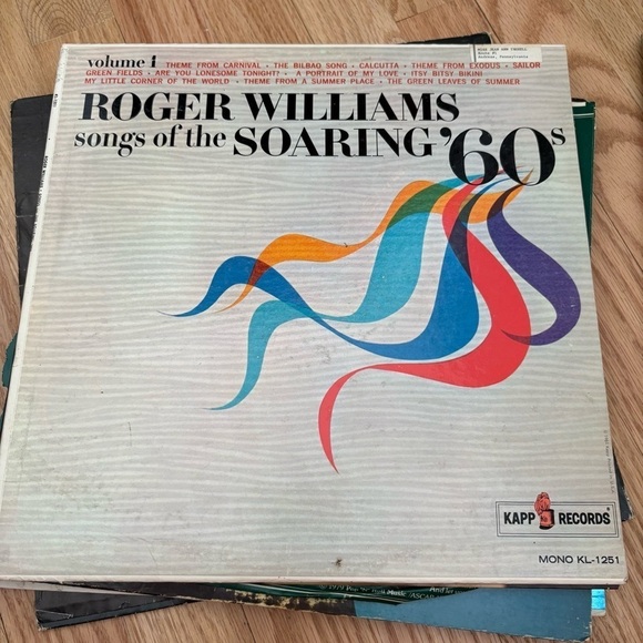 Vintage Record LP Bundle Lot Roger Williams My Fair Lady and Gigi Roger Williams - Picture 6 of 15